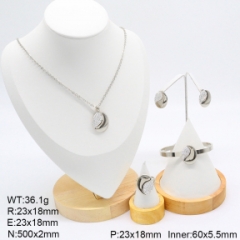 Stainless steel jewelry necklace Bracelet ring Earrings Wholesale