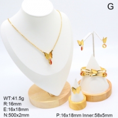 Stainless steel jewelry necklace Bracelet ring Earrings Wholesale