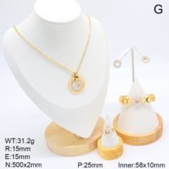 Stainless steel jewelry necklace Bracelet ring Earrings Wholesale