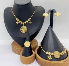 Stainless steel jewelry necklace Bracelet ring Earrings Wholesale