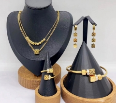 Stainless steel jewelry necklace Bracelet ring Earrings Wholesale