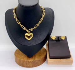 Stainless steel jewelry necklace  Earrings Wholesale