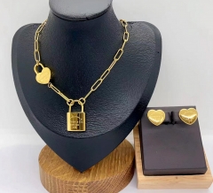 Stainless steel jewelry necklace  Earrings Wholesale