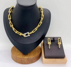 Stainless steel jewelry necklace  Earrings Wholesale