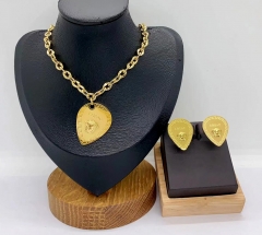 Stainless steel jewelry necklace  Earrings Wholesale