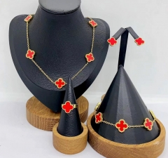 Stainless steel jewelry necklace Bracelet ring Earrings Wholesale