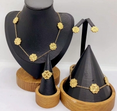 Stainless steel jewelry necklace Bracelet ring Earrings Wholesale