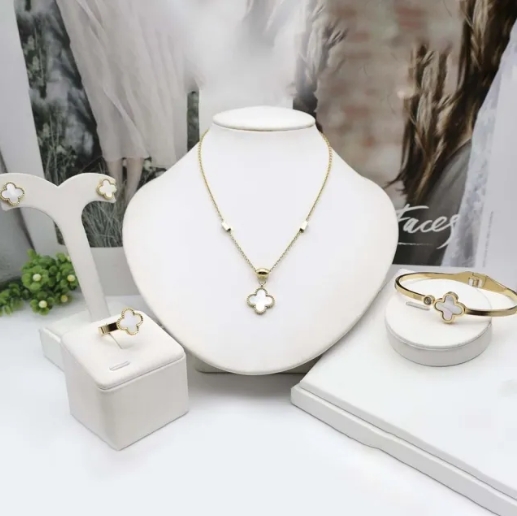 Stainless steel jewelry necklace Bracelet ring Earrings Wholesale
