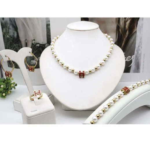 Stainless steel jewelry necklace Bracelet ring Earrings Wholesale
