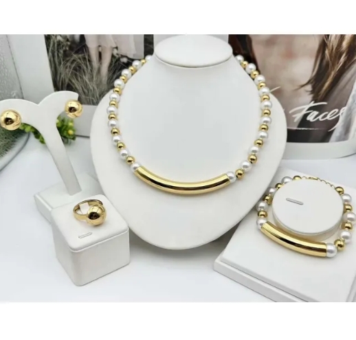 Stainless steel jewelry necklace Bracelet ring Earrings Wholesale