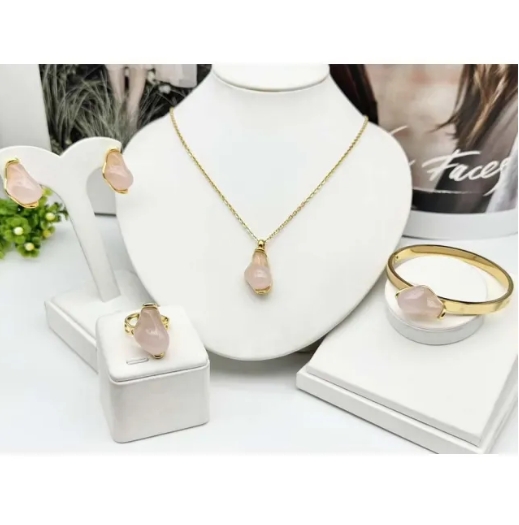 Stainless steel jewelry necklace Bracelet ring Earrings Wholesale
