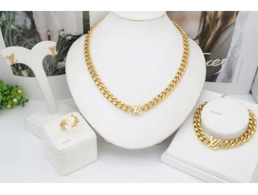 Stainless steel jewelry necklace Bracelet ring Earrings Wholesale