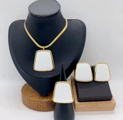 Stainless steel jewelry necklace ring Earrings Wholesale