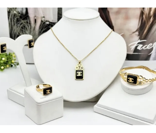 Stainless steel jewelry necklace Bracelet ring Earrings Wholesale