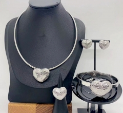 Stainless steel jewelry necklace Bracelet ring Earrings Wholesale