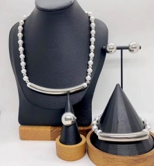 Stainless steel jewelry necklace Bracelet ring Earrings Wholesale