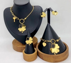 Stainless steel jewelry necklace Bracelet ring Earrings Wholesale