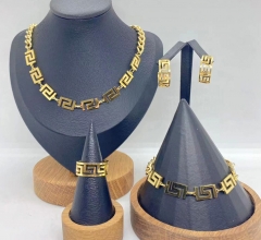 Stainless steel jewelry necklace Bracelet ring Earrings Wholesale