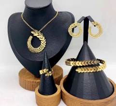 Stainless steel jewelry necklace Bracelet ring Earrings Wholesale
