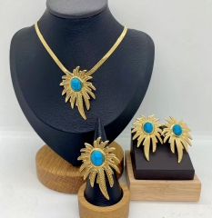 Stainless steel jewelry necklace ring Earrings Wholesale