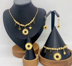 Stainless steel jewelry necklace Bracelet ring Earrings Wholesale