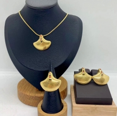 Stainless steel jewelry necklace ring Earrings Wholesale