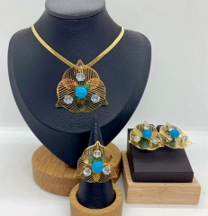 Stainless steel jewelry necklace ring Earrings Wholesale