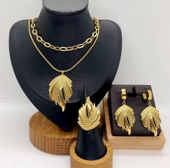 Stainless steel jewelry necklace ring Earrings Wholesale