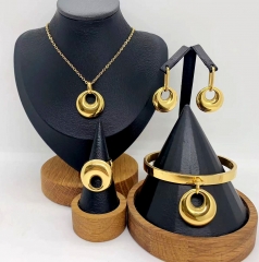 Stainless steel jewelry necklace Bracelet ring Earrings Wholesale