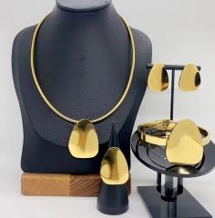 Stainless steel jewelry necklace Bracelet ring Earrings Wholesale