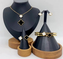 Stainless steel jewelry necklace ring Earrings Wholesale