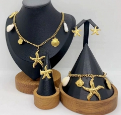 Stainless steel jewelry necklace Bracelet ring Earrings Wholesale