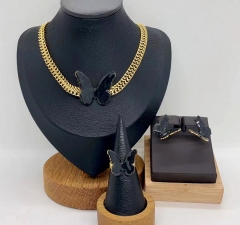 Stainless steel jewelry necklace ring Earrings Wholesale