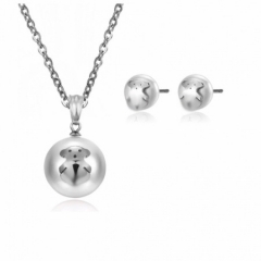 Fashion stainless steel tous  bear jewelry set for women