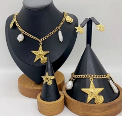 Stainless steel jewelry necklace bracelet ring Earrings Wholesale