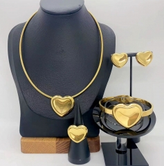 Stainless steel jewelry necklace bracelet ring Earrings Wholesale