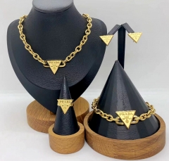 Stainless steel jewelry necklace bracelet ring Earrings Wholesale