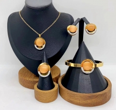Stainless steel jewelry necklace bracelet ring Earrings Wholesale
