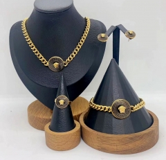 Stainless steel jewelry necklace bracelet ring Earrings Wholesale