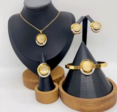 Stainless steel jewelry necklace bracelet ring Earrings Wholesale