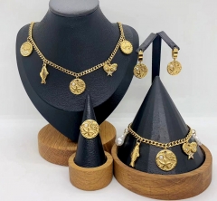Stainless steel jewelry necklace bracelet ring Earrings Wholesale