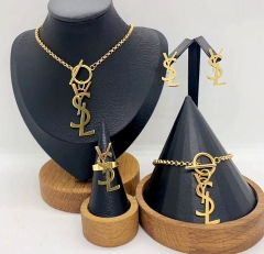 Stainless steel jewelry necklace bracelet ring Earrings Wholesale