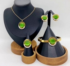 Stainless steel jewelry necklace bracelet ring Earrings Wholesale