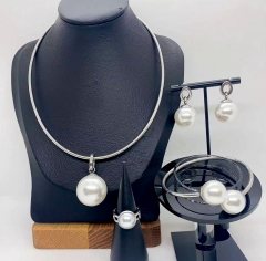 Stainless steel jewelry necklace bracelet ring Earrings Wholesale