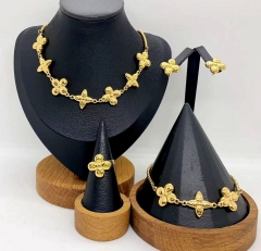 Stainless steel jewelry necklace bracelet ring Earrings Wholesale