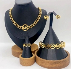 Stainless steel jewelry necklace bracelet ring Earrings Wholesale