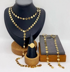 Stainless steel jewelry necklace ring Earrings Wholesale