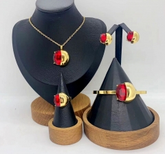Stainless steel jewelry necklace bracelet ring Earrings Wholesale