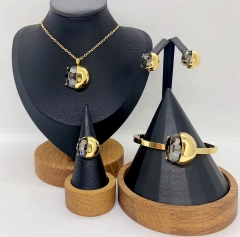 Stainless steel jewelry necklace bracelet ring Earrings Wholesale