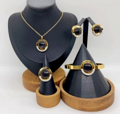 Stainless steel jewelry necklace bracelet ring Earrings Wholesale